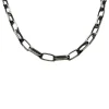 Fantasiankar Halsband Oxiderat Silver - 6 mm
