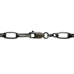 Fantasiankar Halsband Oxiderat Silver - 6 mm