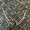 Fantasilänk Silver - 5 mm