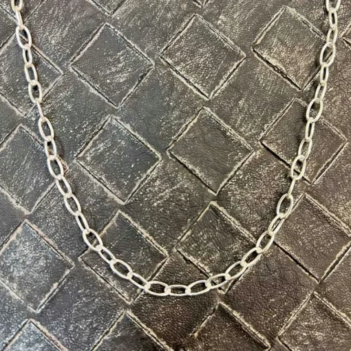 Fantasilänk Silver - 4,5 mm