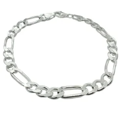 Figarolänk Armband Silver - 5,75 mm