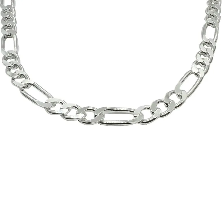 Figarolänk Halsband Silver - 5,75 mm