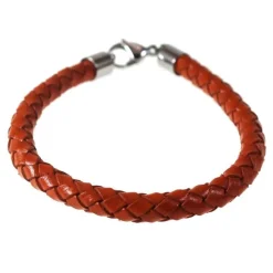 Flätat Läderarmband - Flera färger