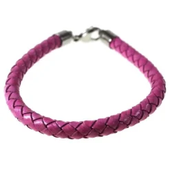 Flätat Läderarmband - Flera färger