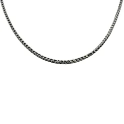 Francolänk Oxiderat Silver - Halsband 1,9 mm