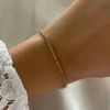 Guldarmband Tennis Brown Mixed Diamonds 18K Guld - 1,76 ct