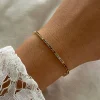 Guldarmband Tennis Colored Diamonds 18K