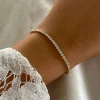 Guldarmband Tennis Diamonds 18K - 4,0 ct