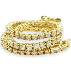 Guldarmband Tennis Diamonds 18K Guld - 1,76 ct