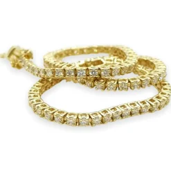 Guldarmband Tennis Diamonds 18K - 1,0 ct