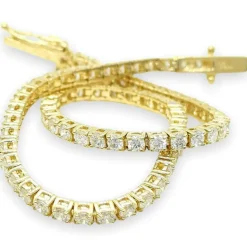 Guldarmband Tennis Diamonds 18K - 4,0 ct