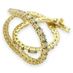 Guldarmband Tennis Diamonds 18K Guld - 1,76 ct