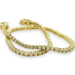Guldarmband Tennis Diamonds 18K - 1,0 ct