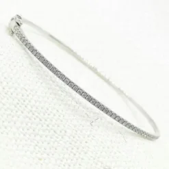 Guldarmring Diamonds Vitguld - 0,54 ct