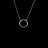 Guldhalsband Circle 18K