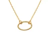 Guldhalsband Oval 18K