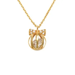 Guldhalsband Sparkling Globe 18K