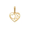 Guldhänge Heart 18K