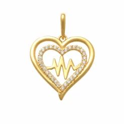 Guldhänge Heart 18K