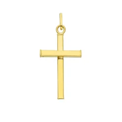 Guldhänge Kors 18K