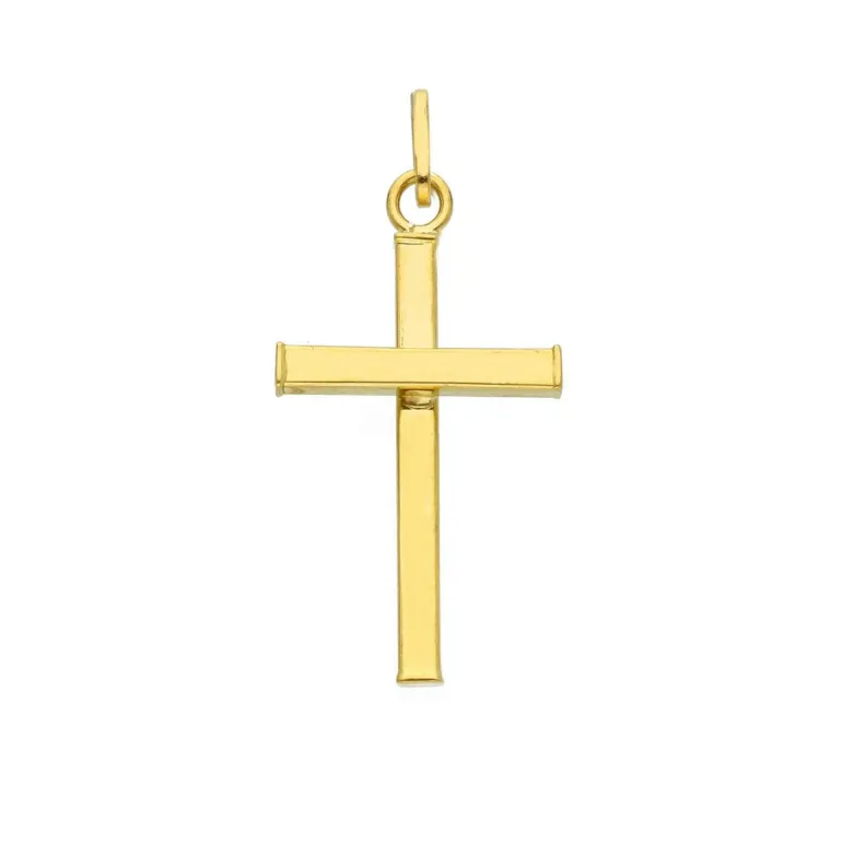Guldhänge Kors 18K