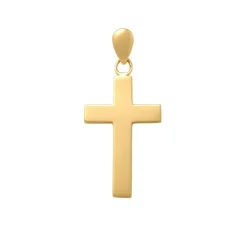 Guldhänge Kors 18K