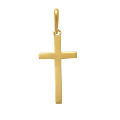 Guldhänge Kors 18K