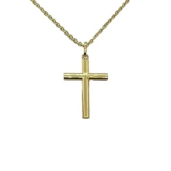 Guldhänge Kors 18K