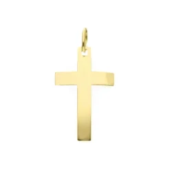 Guldhänge Kors 18K