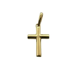 Guldhänge Kors 18K