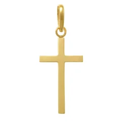 Guldhänge Kors 18K