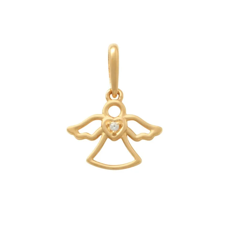 Guldhänge Sparkling Angel 18K