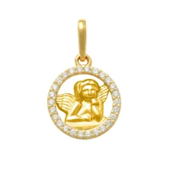 Guldhänge Sparkling Angel 18K