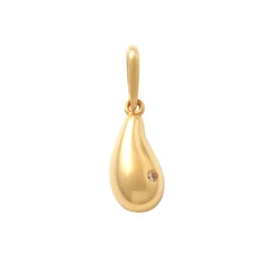 Guldhänge Sparkling Drop 18K