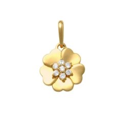 Guldhänge Sparkling Flower 18K
