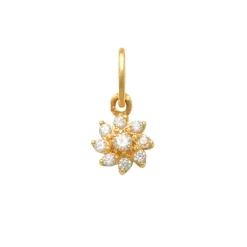 Guldhänge Sparkling Flower 18K