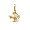 Guldhänge Sparkling Flower 18K