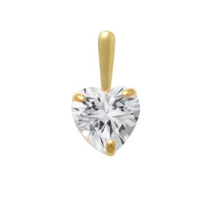 Guldhänge Sparkling Heart 18K
