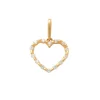 Guldhänge Sparkling Heart 18K