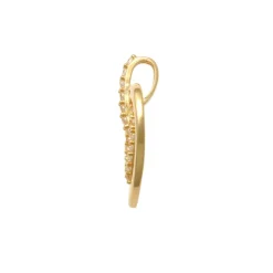 Guldhänge Sparkling Heart 18K