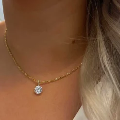 Guldhänge Sparkling 18K - Flera storlekar