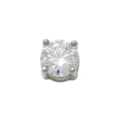 Guldhänge Sparkling Stone 18K Vitguld