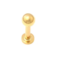 Guldpiercing Kula & Platta 18K