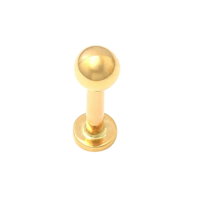 Guldpiercing Kula & Platta 18K