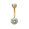 Guldpiercing Sparkling Arch 18K