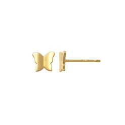 Guldörhängen Butterfly 18K