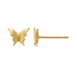 Guldörhängen Butterfly 18K
