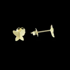 Guldörhängen Butterfly 18K
