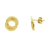 Guldörhängen Double Rings 18K