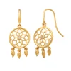 Guldörhängen Dreamcatcher 18K